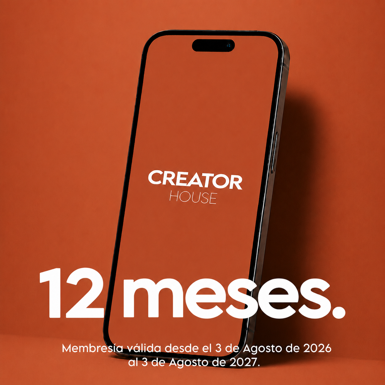 Inscripción Founder 12 meses Creator House 2026 - 2027.